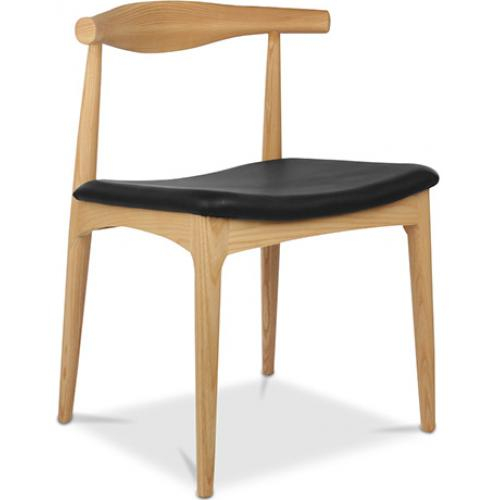  Buy Elb Scandinavian design Boho Bali Chair CW20 - Premium Leather Black 16436 - in the EU