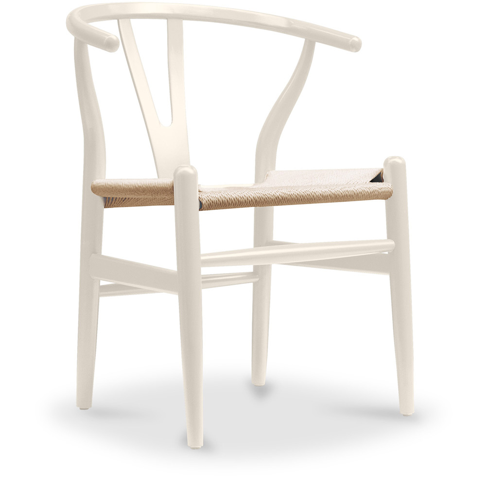  Buy Wooden Dining Chair - Scandinavian Style - Wish Ivory 99916432 - in the EU