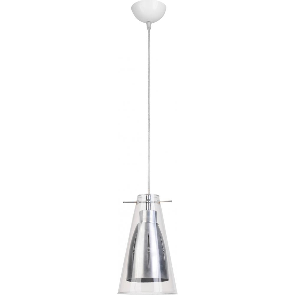  Buy Ceiling Lamp - Pendant Lamp - Steel and Glass - Apolo Steel 58222 - in the EU
