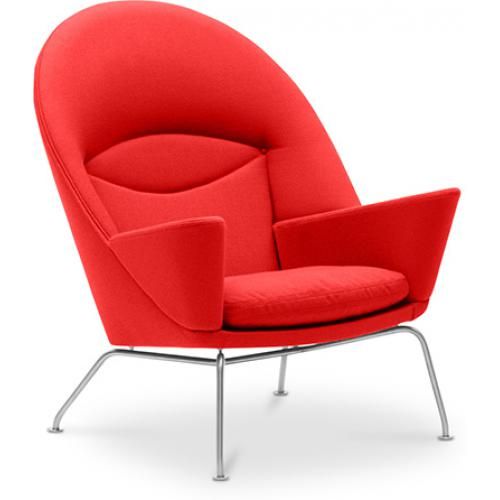 Armchair with Armrests - Upholstered in Fabric - Oculus image 8