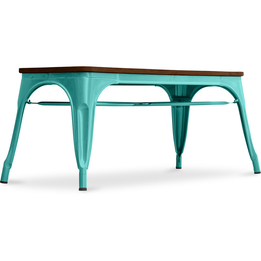  Buy  Industrial Design Bench - Wood and Metal - Stylix Pastel green 58436 - in the EU