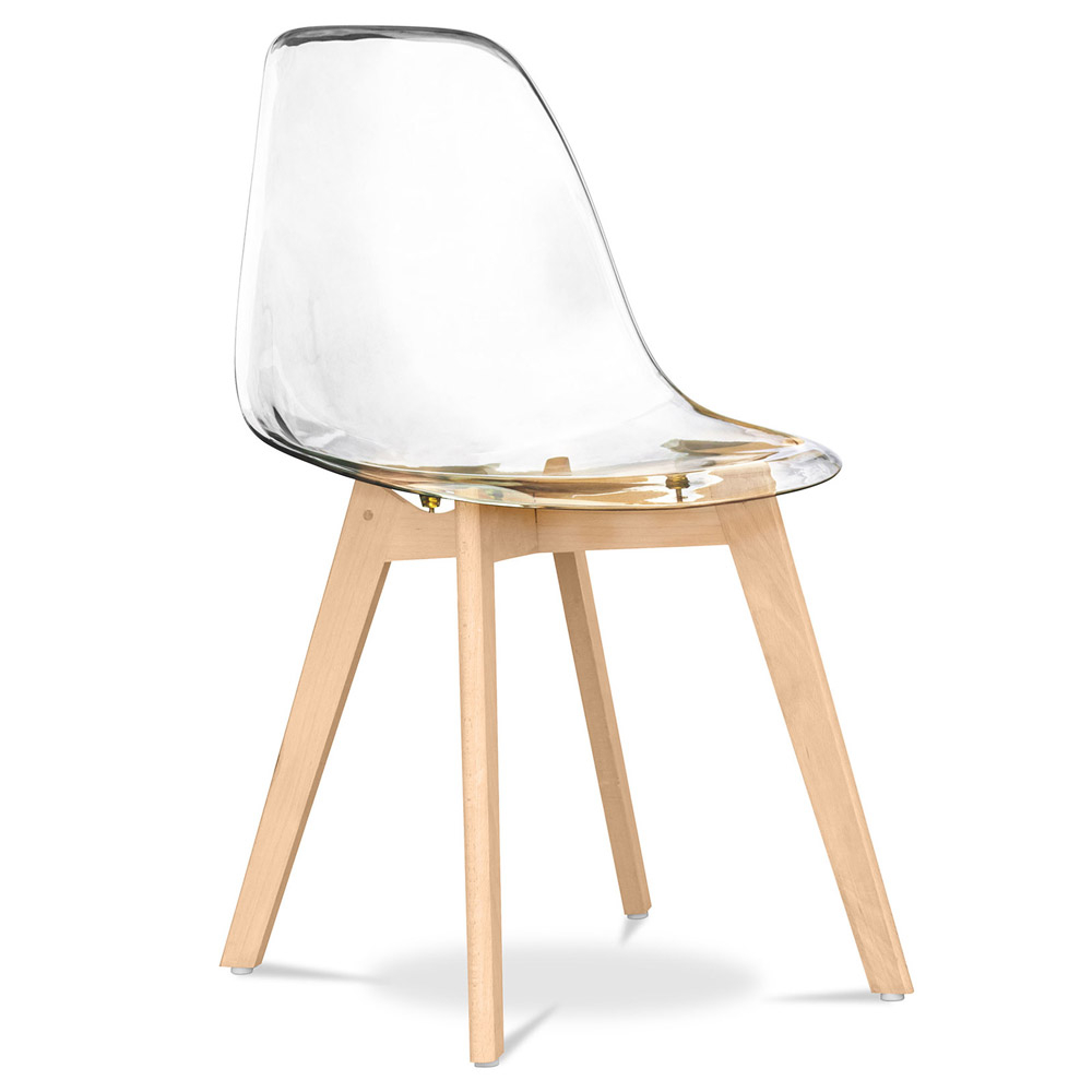  Buy Transparent Dining Chair - Scandinavian Style - Lucy Transparent 58592 - in the EU