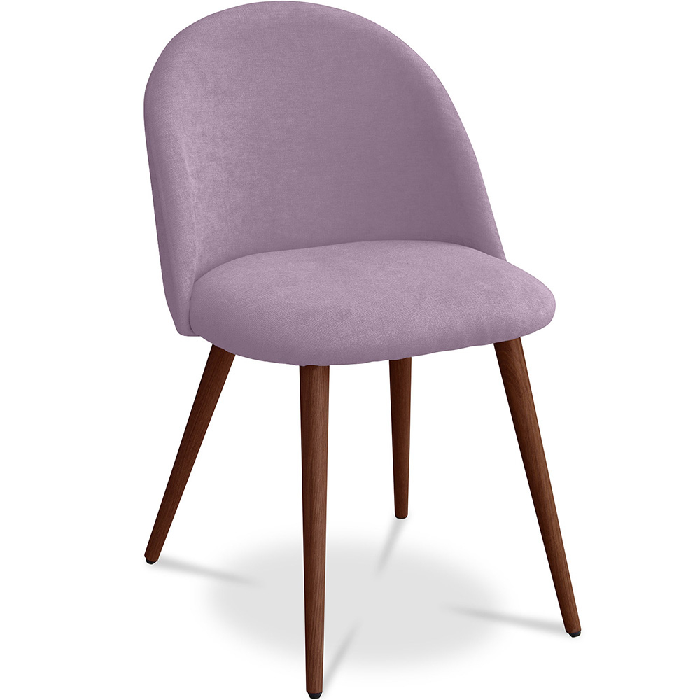  Buy Dining Chair - Upholstered in Fabric - Scandinavian Style - Evelyne Pink 58982 - in the EU