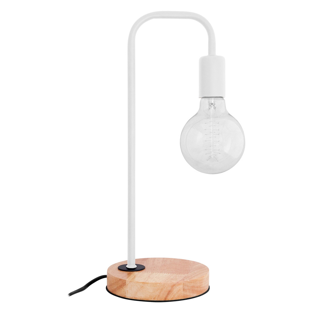  Buy Table Lamp - Scandinavian Design Desk Lamp - Bruno White 58979 - in the EU