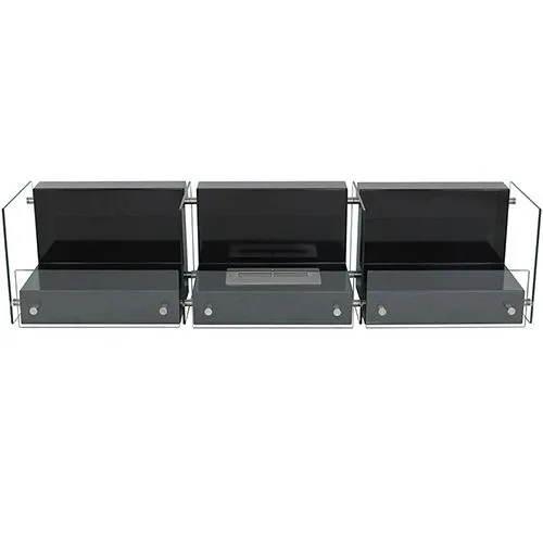  Ethanol Floor Fireplace - White - Quin image 8