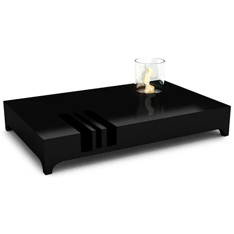 Modern Floor-Standing Ethanol Fireplace - VPF-FD89-BLACK image 8