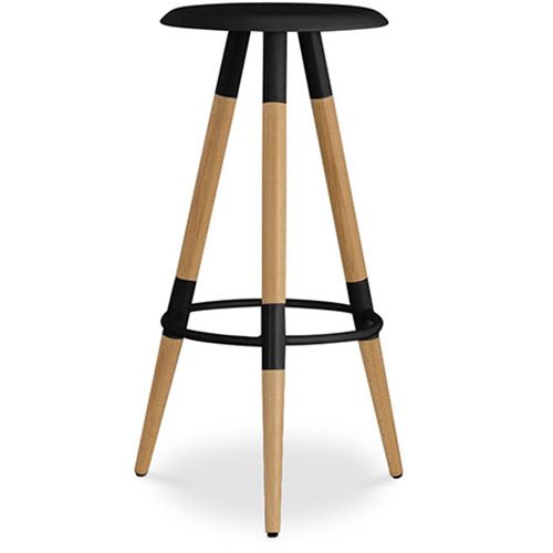 Wooden Bar Stool - Scandinavian Design - Matu image 8