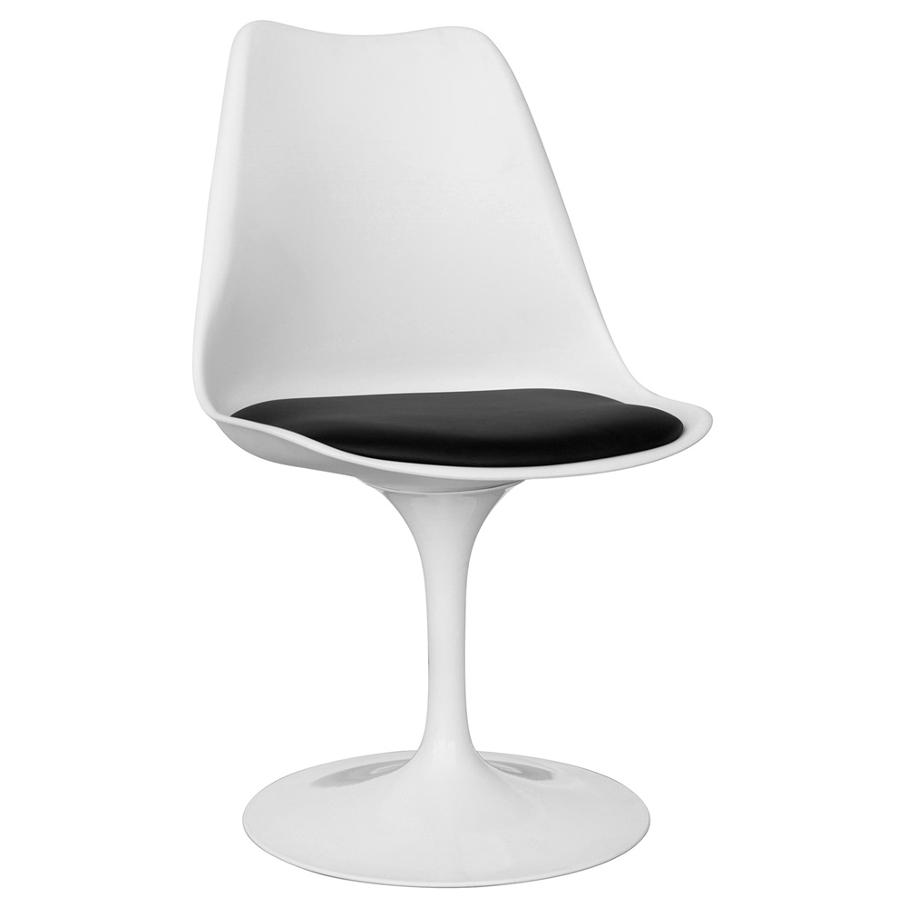  Buy Dining Chair - White Swivel Chair - Tulip Black 59156 - in the EU