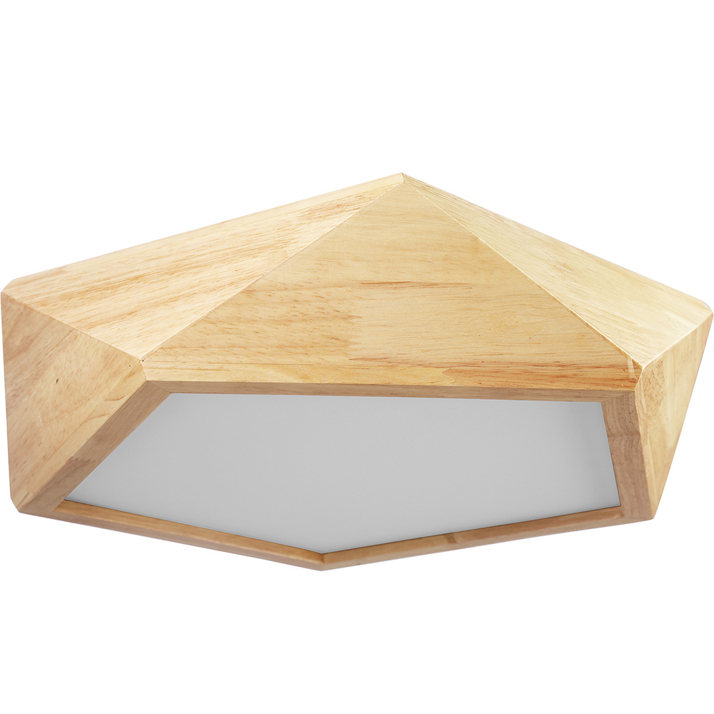  Buy Ceiling Led Lamp Scandinavian Design Wooden - Akira Natural wood 59307 - in the EU