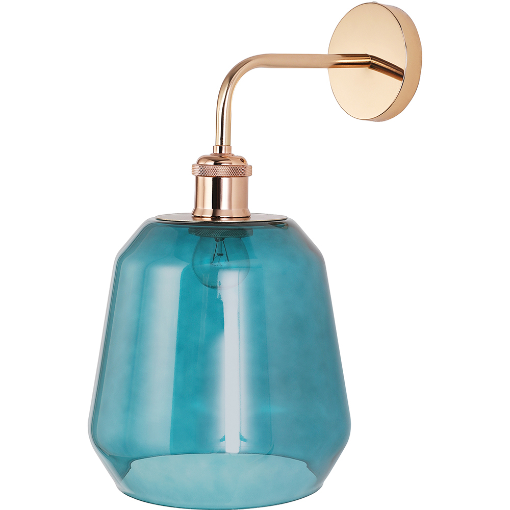  Buy Wall Lamp - Glass Shade - Alessia Blue 59343 - in the EU
