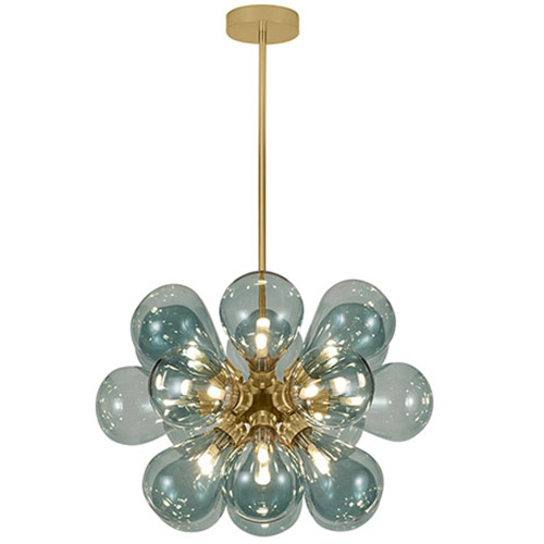  Buy Crystal Ball Ceiling Lamp - Pendant Lamp - Jacobella Blue 59344 - in the EU