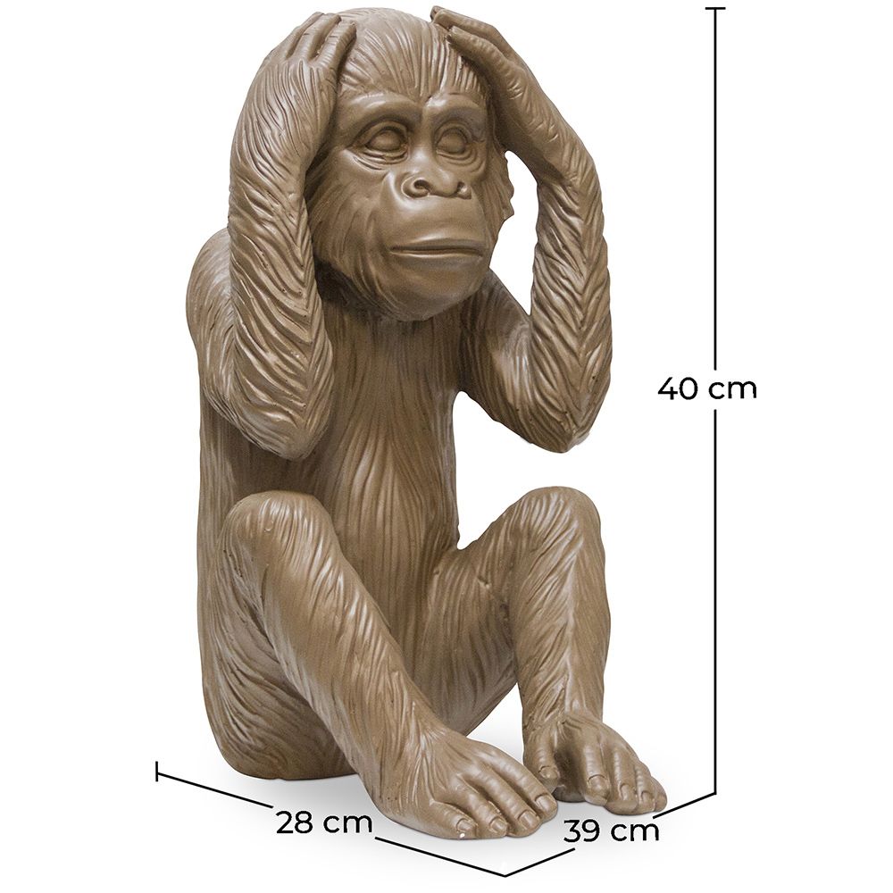 Decorative Design Figure - Deaf Monkey - Sapiens | Privatefloor