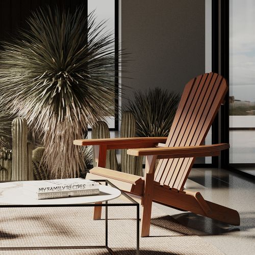 Gardenline wooden adirondack best sale chair