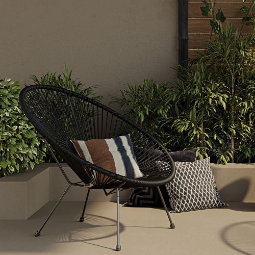 Acapulco black deals outdoor chair