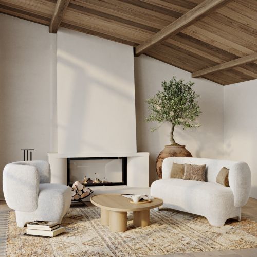 Upholstered armchairs on sale living room