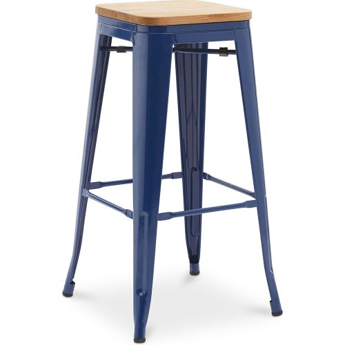 Blue metal bar discount stools