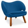 Fabric Upholstered Armchair - Scandinavian Design - Pelitano image 7