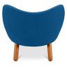 Fabric Upholstered Armchair - Scandinavian Design - Pelitano image 7