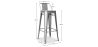 Stylix stool with small backrest - 76cm image 7