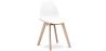 Fabric Upholstered Dining Chair - Scandinavian Style - Denisse image 7