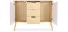 Wooden Sideboard - Scandinavian Design - 3 drawers - Roger image 7