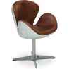 Armchair with Armrests - Aviator Style - Leather and Metal - Aviator image 7
