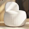  Design Armchair - Upholstered in Boucle Fabric - Melanie image 7