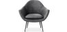 Armchair with Armrests - Upholstered in Velvet - Eila image 7