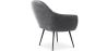 Armchair with Armrests - Upholstered in Velvet - Eila image 7