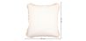 Boho Bali Style Cushion - Cover and Filling Included - Anja image 7