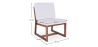 Wooden Lounge Chair - Boho Bali Style Design Chair - Glan image 7