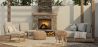 Wooden Lounge Chair - Boho Bali Style Design Chair - Glan image 7