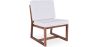 Wooden Lounge Chair - Boho Bali Style Design Chair - Glan image 7