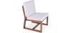 Wooden Lounge Chair - Boho Bali Style Design Chair - Glan image 7