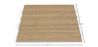 Rectangular Jute Rug - Boho Bali - 120x150 CM - Jaya image 7