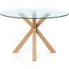 Round Dining Table - 120CM - Glass - Tauwa image 7