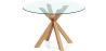 Round Dining Table - 120CM - Glass - Tauwa image 7