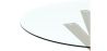 Round Dining Table - 120CM - Glass - Tauwa image 7