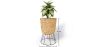 Round Floor Planter - Boho Style - 46 CM - Firna image 7