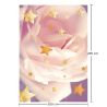 Large Kids Floral Star Design Carpet - Pink (290x200 cm) - Alvi image 7