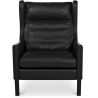 Armchair with Armrests - Retro Style - Upholstered in Leather - Michal image 7