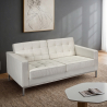 Leather Upholstered Sofa - 2 Seater - Konel image 7