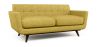 2 Seater Sofa - Scandinavian Style - Linen Upholstered - Milton image 9