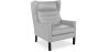 Armchair with Armrests - Retro Style - Upholstered in Leather - Michal image 9