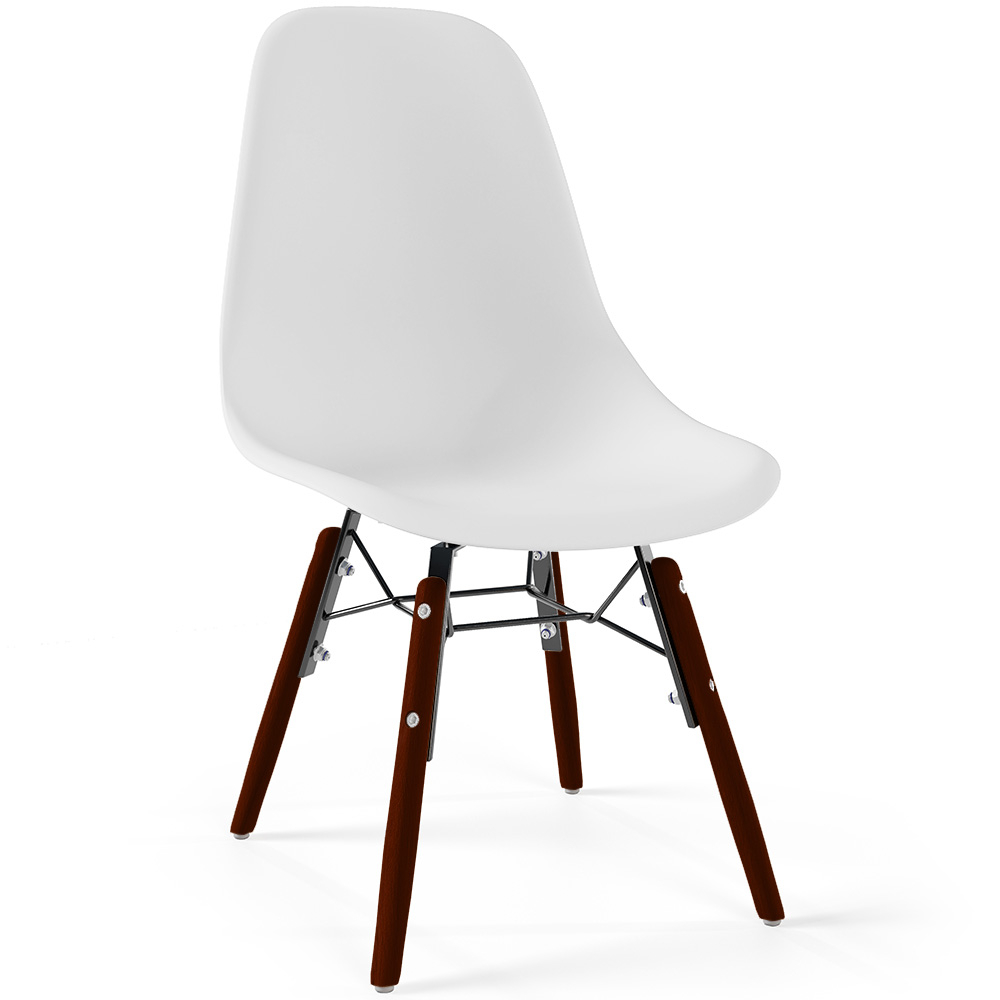 Children Chair - Scandinavian Design - Dark Wooden Legs - Skögur image 8